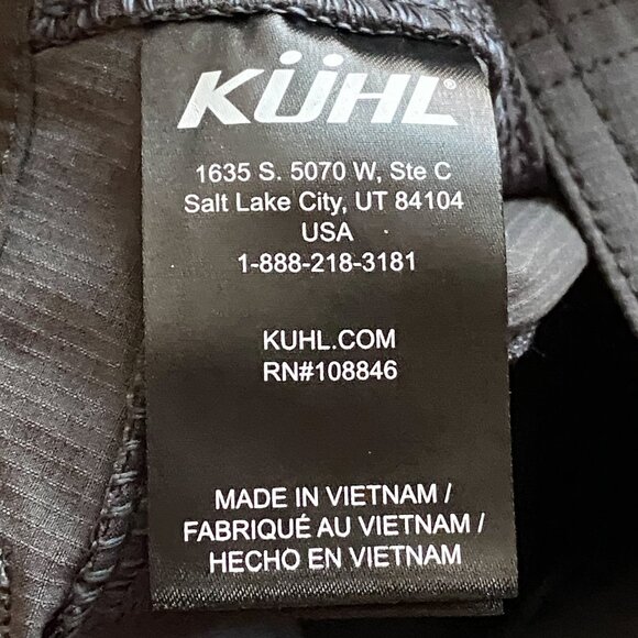 KUHL Silencr Rogue Pant 30x34 Tapered Fit Ripstop Stretch Carbon Gray NWT - Picture 10 of 13